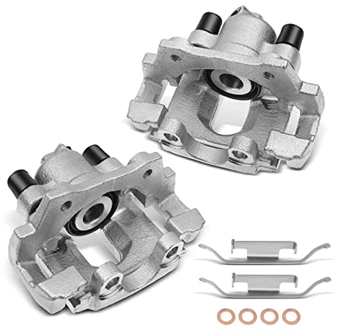 Frankberg 2x Pinza de Freno con soporte Eje Trasero Compatible con 3er E46 316 318 320 323 325 328 1998-2007 Z4 E85 E86 2002-2008 MG ZT 180 190 2001-2005