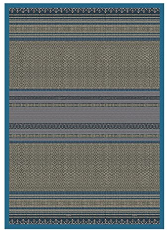 Bassetti Plaid Roccaraso R1 aus Baumwolle Mako-Satin in der Farbe Rot, Maße: 155cm x 220cm, 9324101, 155X220