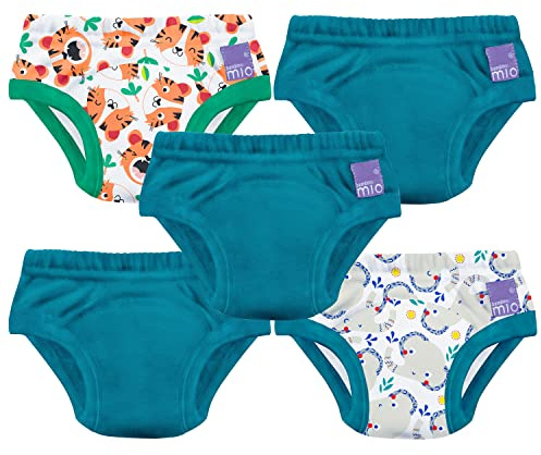 Bambino Mio, Wiederverwendbare Töpfchen-Trainingshose für Jungen und Mädchen, 5er-Packung
