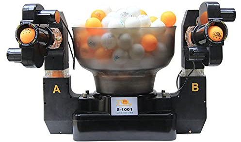 WanXiao Bordtennisrobot ping pong bollmaskin automatisk bordtennismaskin för träning, S-1001