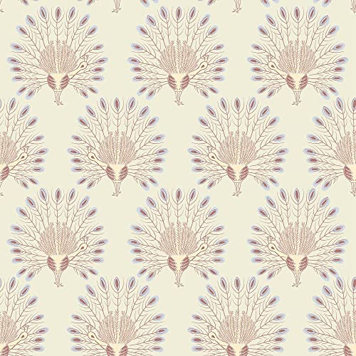 Superfresco Easy Vintage Peacock Lila Vliestapete | Tapeten Wohnzimmer, Wandverkleidung | Einfach anzubringen und zu Entfernen 1005 x 52