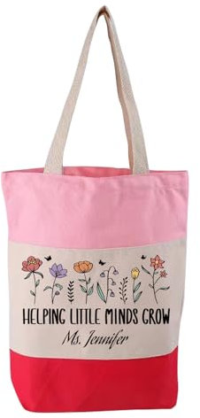 Personalisierte Tragetasche für Lehrer, individuelle Tragetasche, Lehrertasche, individuelles Geschenk für Lehrer, Geschenk für Lehrerschüler, Dankesgeschenke für Lehrer, Lehrergeschenk zum Jahresende