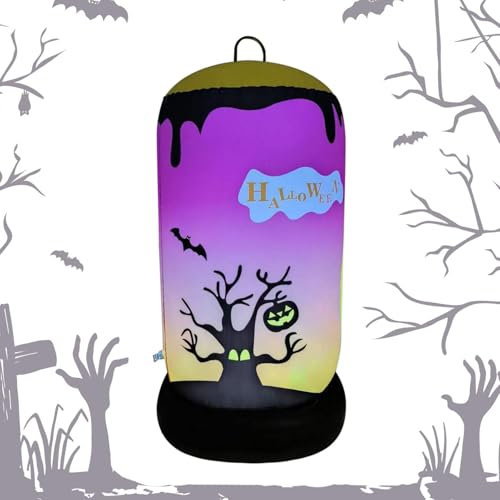 Halloween-Blow-Ups für draußen, aufblasbare Dekorationen für den Außenbereich | Deko für aufblasbare Säulen im Freien,Horror-Effekt-Dekorationen für den Innen- und Außenbereich für Dach, Garten, Innen