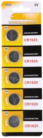 ZYHARUKO Piles bouton CR1616 CR1620 CR1620 CR1625 CR1632 au lithium 3 V pour clés de voiture et appareils à faible puissance