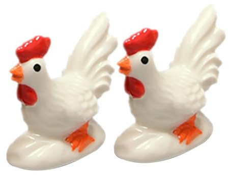Chopstick Rests & Holders,Table Decoration Spoon Holder,2pcs Chopsticks Rests Stovetop Rooster Decor Chopstick Rest Rack Game Reusable Spoon Fork