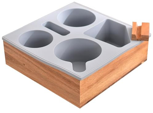 Vassoio in legno per divano, portabicchieri rimovibile, vassoio per bevande con vassoio per snack, portabicchieri, vassoio TV per mangiare su divano, scrivania, barca, divano spiaggia