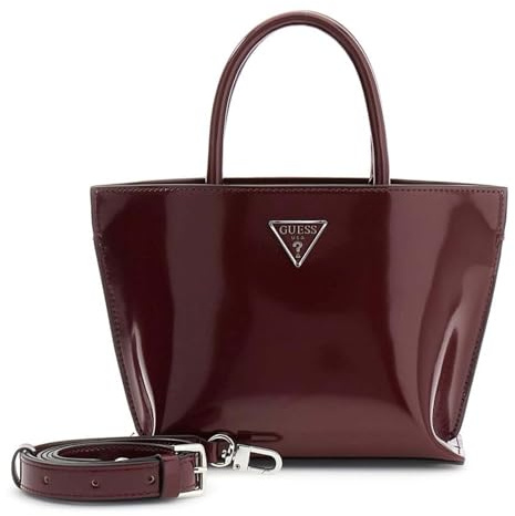 GUESS borsetta borsa a tracolla Arnela Mini Tote Burgundy bordeaux
