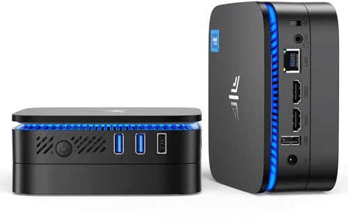 NiPoGi AK1PLUS Mini PC Ιntel Alder Lake-N Ν100 16GB DDR4 512GB ROM,Mini computer di 11a generazione(fino a 3.4GHz),Micro PC con doppio display,4K HD,Dual WiFi5,BT5.2,Mini desktop PC