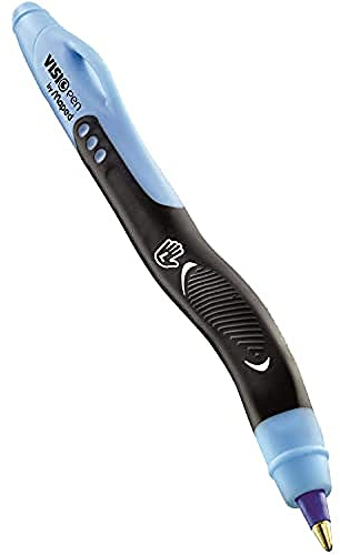 Maped 224320 Visio Linkshänder Kugelschreiber, blau, 1 Stück (1er Pack)