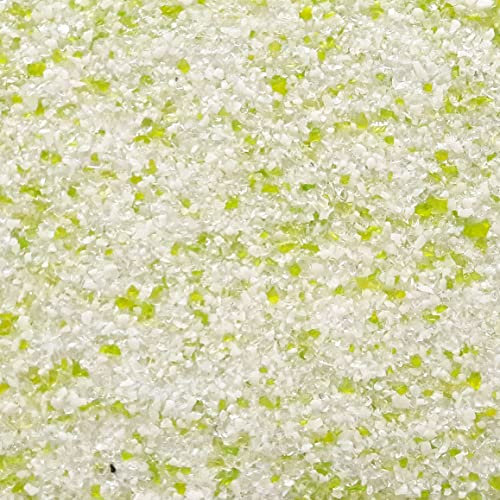 18kg Buntglasputz Glitzerputz Buntsteinputz Glitter Mosaikputz 1-2mm - Innenbereich - (Weiß-Fresh)