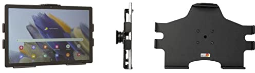 Brodit Gerätehalter 711286 | Made IN Sweden | für Smartphones - Samsung Galaxy Tab A8 SM-X200/205, Schwarz