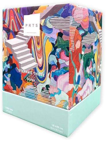 Puzzle Kunst 1000 Teile - Puzzle Erwachsene - Made in Germany - edle Geschenkverpackung Stufen by Stefanie Thiele