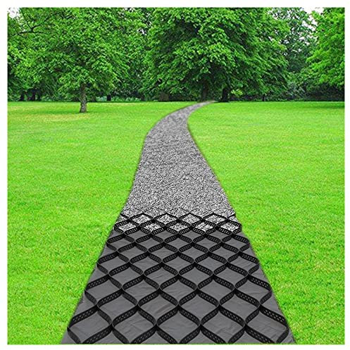 Gartenwege 5,1 cm hoch Geo Grid Earthwork Ground Grid Hochfestes skalierbares Gitter in Wabenform für Hintergrundarbeiten (Größe : 4x4m/13x13ft)