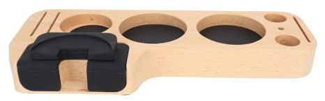 Zerodis Coffee Tamping Station Wood Tamper Station Compatible with 51mm, 53mm, 58mm Tamper Distributor Versatile Coffee Accessory Perfect for Coffee Enthusiasts