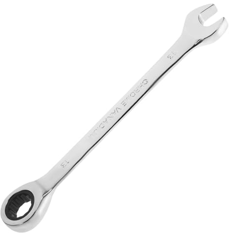 Angoily 2pcs Ratchet Spanner Tool Dual Head Wrench Multi-Function Socket Wrench for Easy Handling