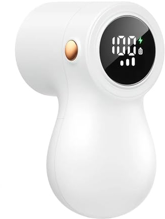 Levapelucchi Senza Fili, Rasoio Per Tessuti Ricaricabile 2 In 1 Con Schermo LED, 3 Impostazioni Di Velocità E Lame Sostituibili, Rimozione Efficiente Della Pallina E Ricarica Rapida, Per Vestiti, Mobi