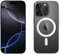 Apple iPhone 16 Pro (256 GB) - Titanio Negro + Funda Transparente con MagSafe
