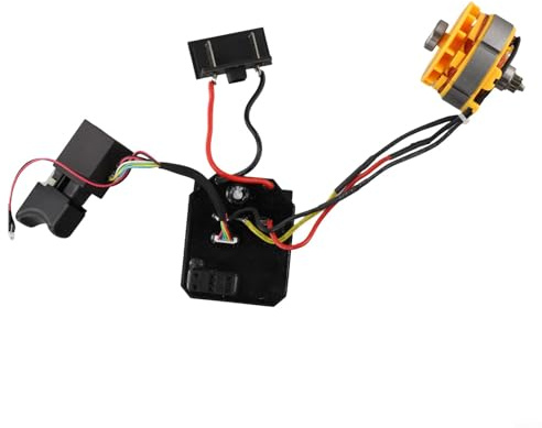 Perceuse électrique 21 V sans balais - Interrupteur de tableau de commande compatible avec Dayi 12 dents sans capteur (B)