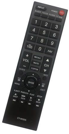 Telecomando TV multifunzione adatto per più modelli Impugnatura ergonomica Tastiera reattiva Non Programmazione Necessaria Pulsante Sensibile Telecomando