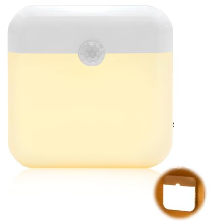 Motion Sensor Night Light Cruise Cabin Rechargeable Magnetic LED Warm White | Portable Nightlight, Removable Lamp for Bathroom, Hallway, Cabin, Toilet, Bed, Stairs. 3000K / 6000K