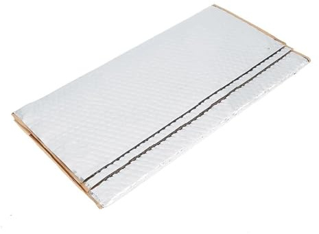 Tapis Isolant Phonique Lot de 2 tapis d'isolation thermique et insonorisants pour voiture, 400 x 600 mm, auto-adhésifs, pour porte, toit, sol Insulation Cotton
