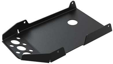 Piastra Paramotore Per BMW K75 K100 K1100 K1200 Cafe Racer Accessori Copertura Di Protezione Motore Sottoscocca Piastra Paramotore Sottoscocca Motore Protezioni Moto(Black)