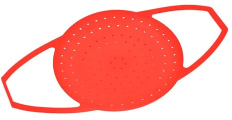 DEARMAMY Cesta Vaporera de Silicona Plegable Grande, Material Grado Alimenticio, Resistente y Ligera, Apta para Cocinar Verduras y Mariscos al Vapor Hogar, 1 Unidad