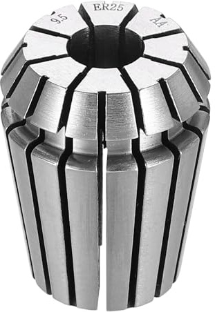 QUARKZMAN Pince A Ressort ER25 9.5mm Acier A Ressort 65Mn exactitude | pour Fraiseuse CNC Tour Outil