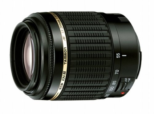 Tamron AF 55-200mm 4,5-5,6 Di II LD Macro digitales Objektiv für Nikon (Nicht D40/D40x/D60)