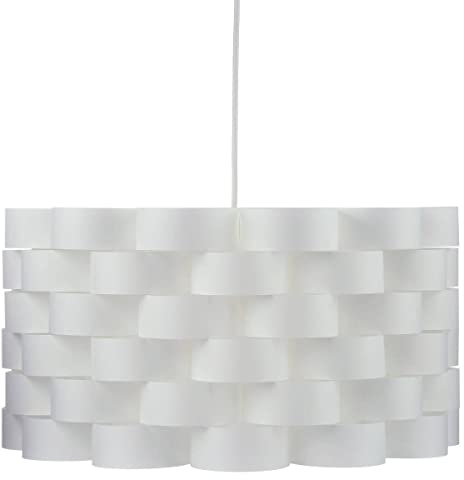 Suspension Moki blanche D42 cm - Atmosphera créateur d'intérieur