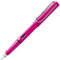 Lamy safari pink Füller - Füllhalter mit ergonomischem Griff & polierter Stahlfeder in Strichbreite M - robuster ASA-Kunststoff - inkl. Tintenpatrone T 10 blau - Rechtshänder