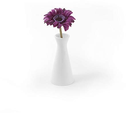 Holst Porzellan VX 1223 Porzellanvase 12 cm X-Form, weiß, 6 x 6 x 12 cm, 6 Einheiten | 6 x 6 x 12 cm