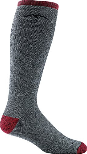 Darn Tough Vermont - Style 1955 - Men's Mountaineering Hike/Trek Sock - Grey/Smoke, X-Large