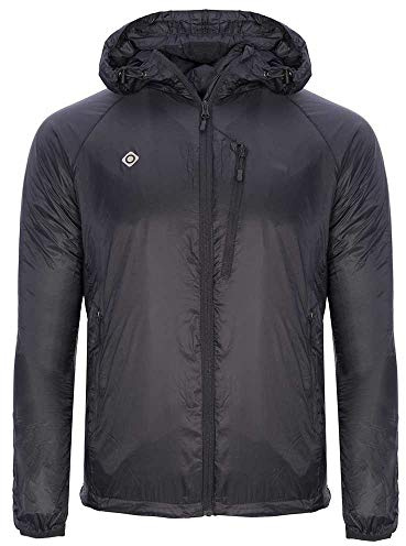 Izas Harlem Chaqueta Ultraligera Y Resitente Al Viento, Hombre, Gris Humo, XL