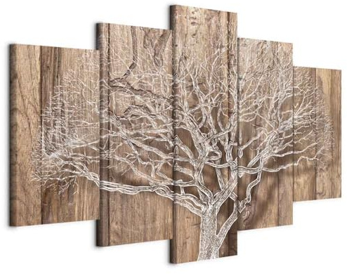 B&D XXL - Panneau Acoustique Mural, Tableau Décoration Nature 200x100 cm | Mousse Acoustique - 2,6 cm, Réduit les échos le salon, Décoration Murale Moderne 2-en-1, Toile tendue sur châssis en Bois