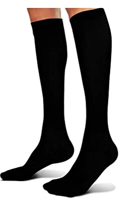 LR Supplies Compression Socks Flight Travel Support Stocking DVT Medical Sport Anti Swelling Men Women for Running Maternity Pregnancy Athletes Varicose Veins