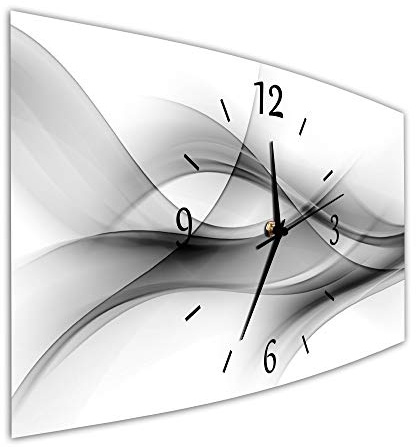 Bilder-Manufaktur BM Funk Quarz Quarzwanduhr Wanduhr Funkwanduhr Funkwanduhren Funkuhr Funkuhren kein Ticken lautlos geräuschlos leise ohne Tickgeräusche groß XXL MF7.-9541-1-funk