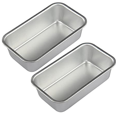 PACKOVE 2 Pz Mini Pagnotta Tortiera Loapp Tin. Teglie Per Il Pane Fatto in Casa Teglia Per Toast Pane Francese Teglia Per Pasta Frolla Teglie Per Mini Pagnotte Di Toast Lega Molla