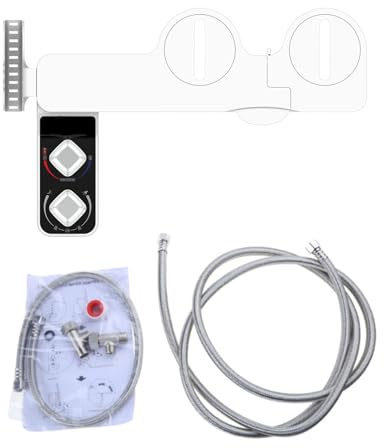 Buses autonettoyantes avancées de bidet amovibles et pliables, installation simple pour pulvérisateurs de bidet postérieurs de toilettes