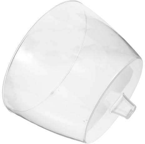 DECHOUS Rallador de Queso Rotativo Tapa Transparente de Acrílico Rallador Manual para Quesos y Chocolates para Cocina y Mesa de Postres