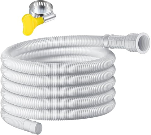 Climatisateur Drainage Tuyau, Tuyau Évacuation De Climatiseur, Tuyau Climatiseur Mobile, Tuyau De Vidange Pour Déshumidificateur Pour La Plupart Des Déshumidificateurs, Climatiseurs, 3 mètres