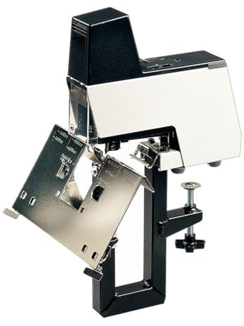 Agrafeuse électrique rapide et automatique 106E, Machine à relier 2 à 50 feuilles, agrafeuse plate et à selle électrique robuste Puissant et efficace