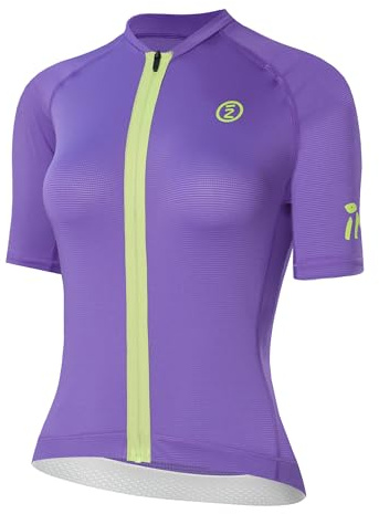 INBIKE Cykeltröja dam kortärmad, violett, XL kort