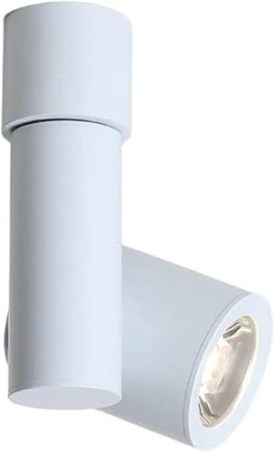 Illuminazione da Incasso a LED, LED 5W in Alluminio Nero e Bianco, Lampada da soffitto a Parete, personalità, miglioramento della casa, Spazio Commerciale, faretti da soffitto, faretti da Superficie,