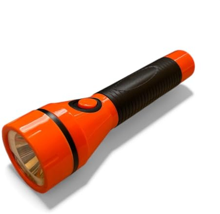 AntDau71® - Torcia LED Portatile Ricaricabile 1W 800mAh – 70m Distanza – Luce Forte/Soft – Autonomia 5-9 Ore – Emergenze, Campeggio, Outdoor, Auto, Pesca - CW383