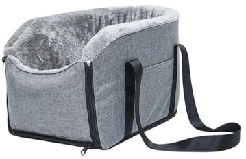 Hundesitz Auto Haustierauto-Katzenbox Mit Zentralsteuerung, Nestkissen, Sitz Und Handtasche, Geeignet Für Kleine Mittelgroße Katzen Hunde Autositz