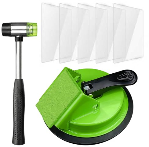 Herramienta de Instalación para Suelos Laminados, Kit de Colocación de Tarima Flotante y Suelo Vinílico, Accesorio de Bricolaje (Negro)