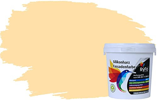 RyFo Colors Silikonharz Fassadenfarbe Lotuseffekt Trend Marshmallow 1l
