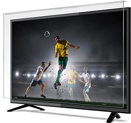 Notvex 32-65 pouces Protection de téléviseur/ Protection d'écran 100% garantie/Protection d'écran TV/Verre de protection/Pas de rayures/Compatible avec tous les modèles (55 pouces)