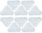 BlueStars 10-Pack H2OX5 Microfiber Steam Mop Pads Replacement – Compatible with H2O H20 Steam Mop X5 – Washable & Reusable, Exact Fit for H2O X5 Steam Cleaners